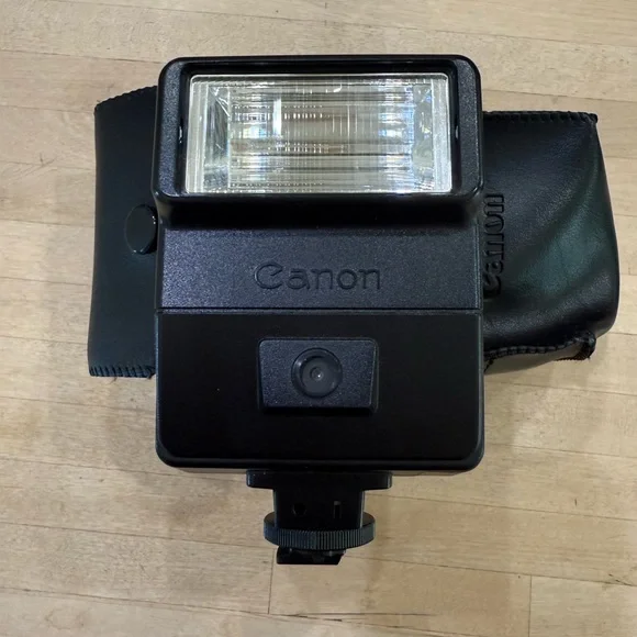 Canon AE-1 Camera with 4 Lenses, Speedlite, Filters and Case